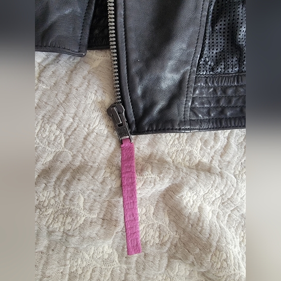 Leather Motorcycle Jacket - Picture 11 of 11